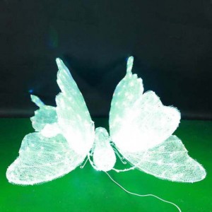 CD-LS122 3D LED Podświetlany motyl Modelowanie Dekoracje świetlne