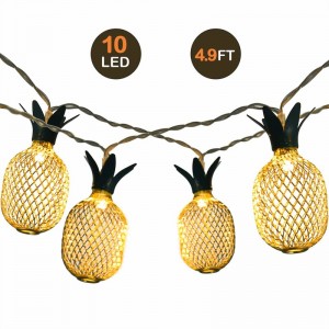LED 灯 串 10LED Światło ciągłego białego ananasa